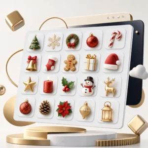Set of Holiday Icons Collection
